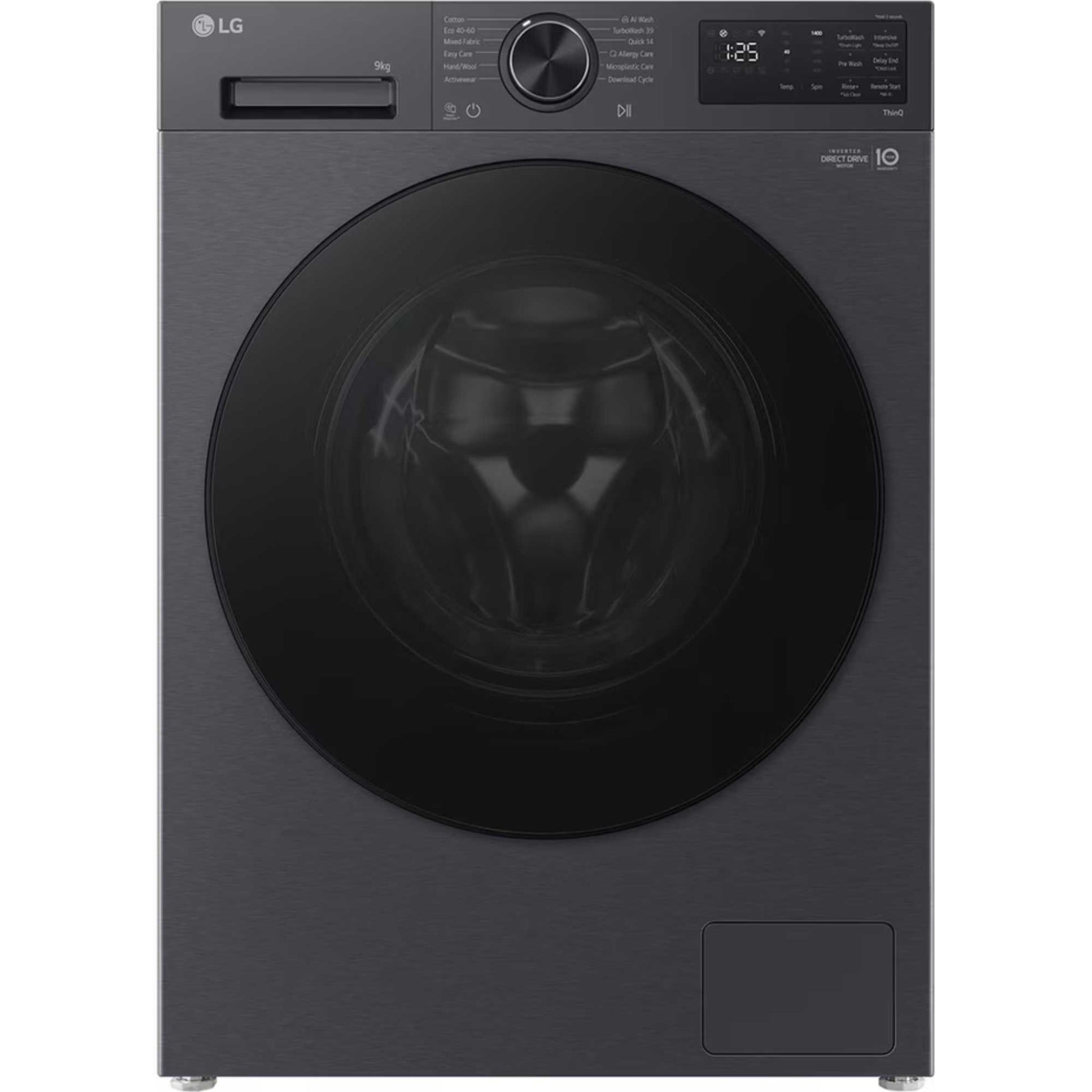 LG Series 3 9kg 1200rpm Washing Machine - F2X50S9TBB
