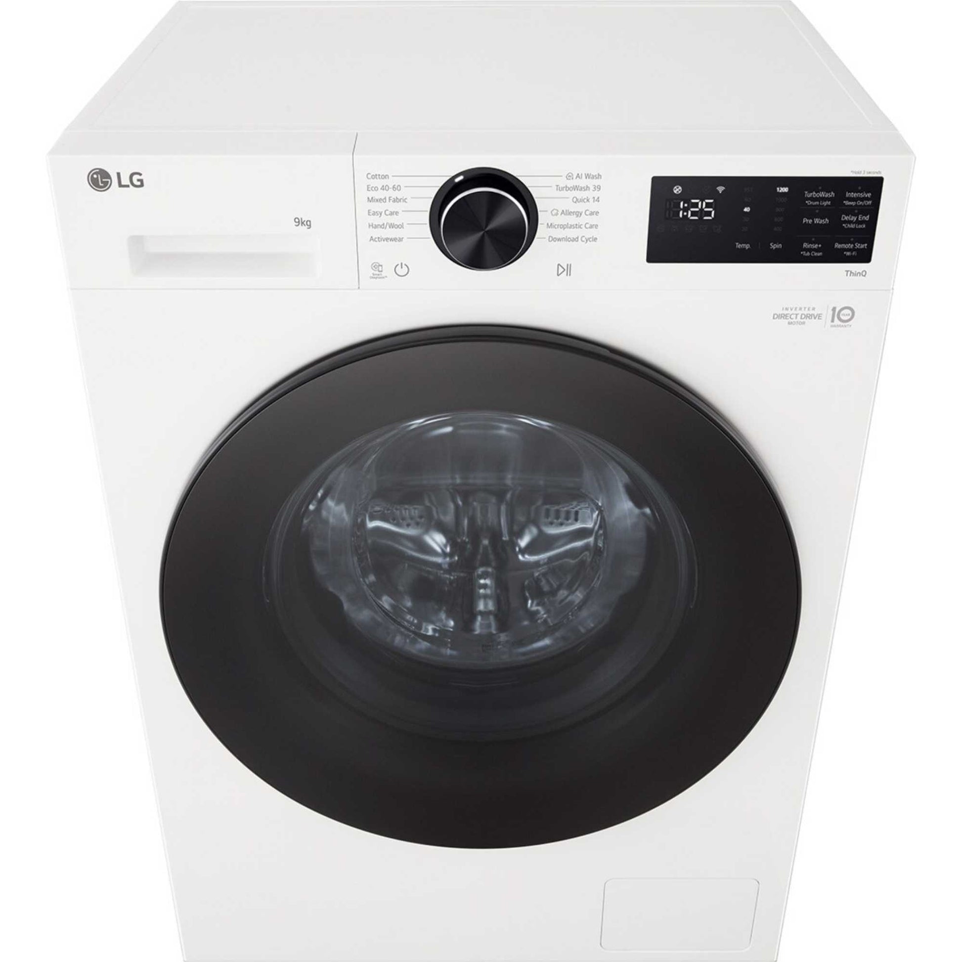 LG Series 3 Counter-Depth MAX 9kg 1200rpm Washing Machine - F2X50S9TWB