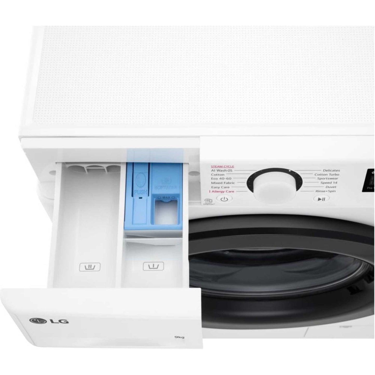 LG Series 3 Counter-Depth MAX 9kg 1200rpm Washing Machine - F2Y509WBLN1