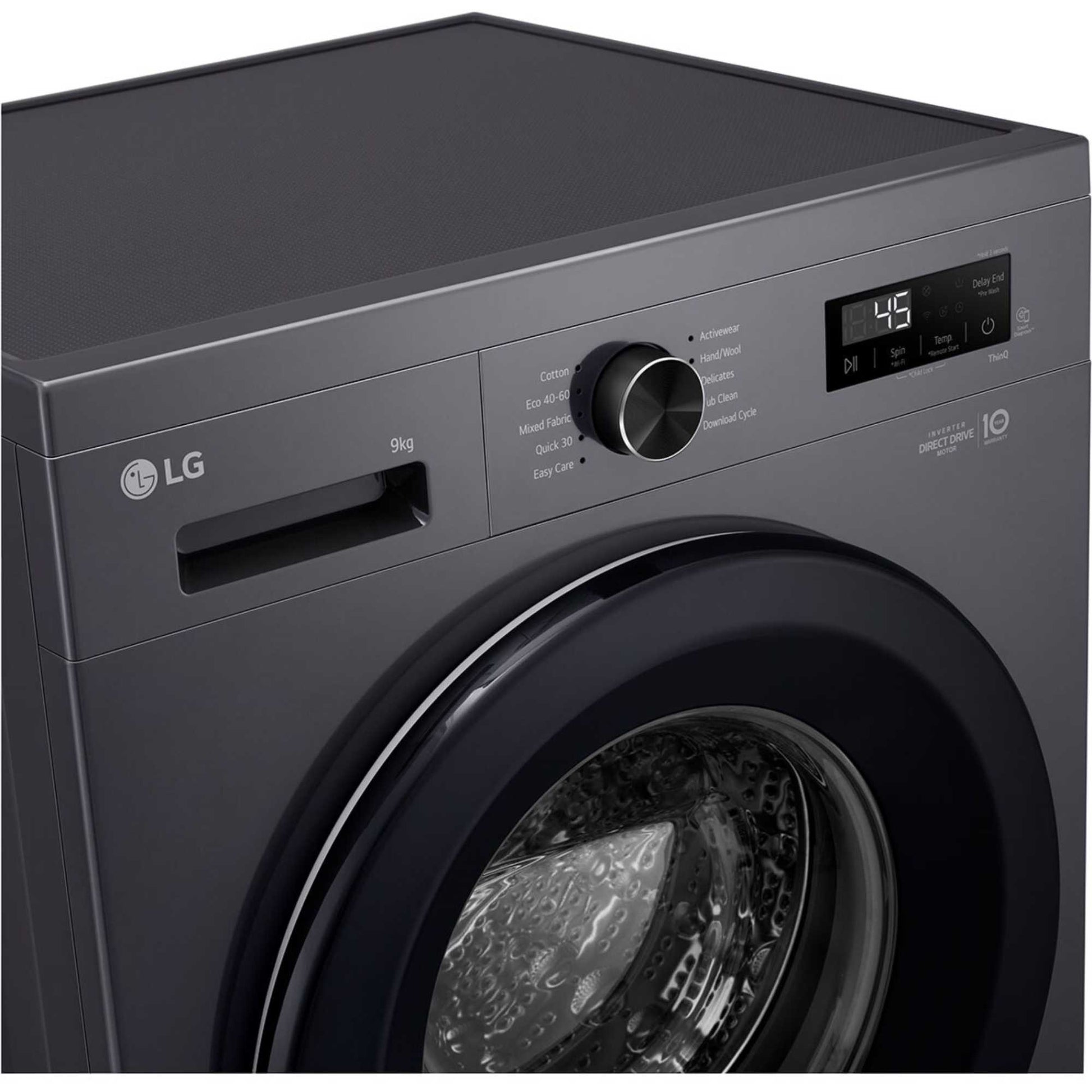 LG Series 2 9kg 1400rpm Washing Machine - F4X1009NMK