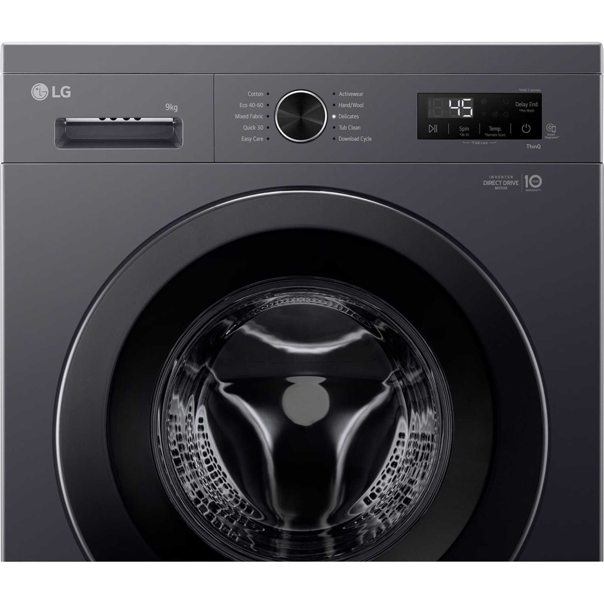 LG Series 2 9kg 1400rpm Washing Machine - F4X1009NMK