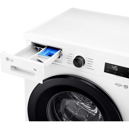 LG Series 2 Direct Drive 9kg 1400rpm Washing Machine - F4X1009NWK
