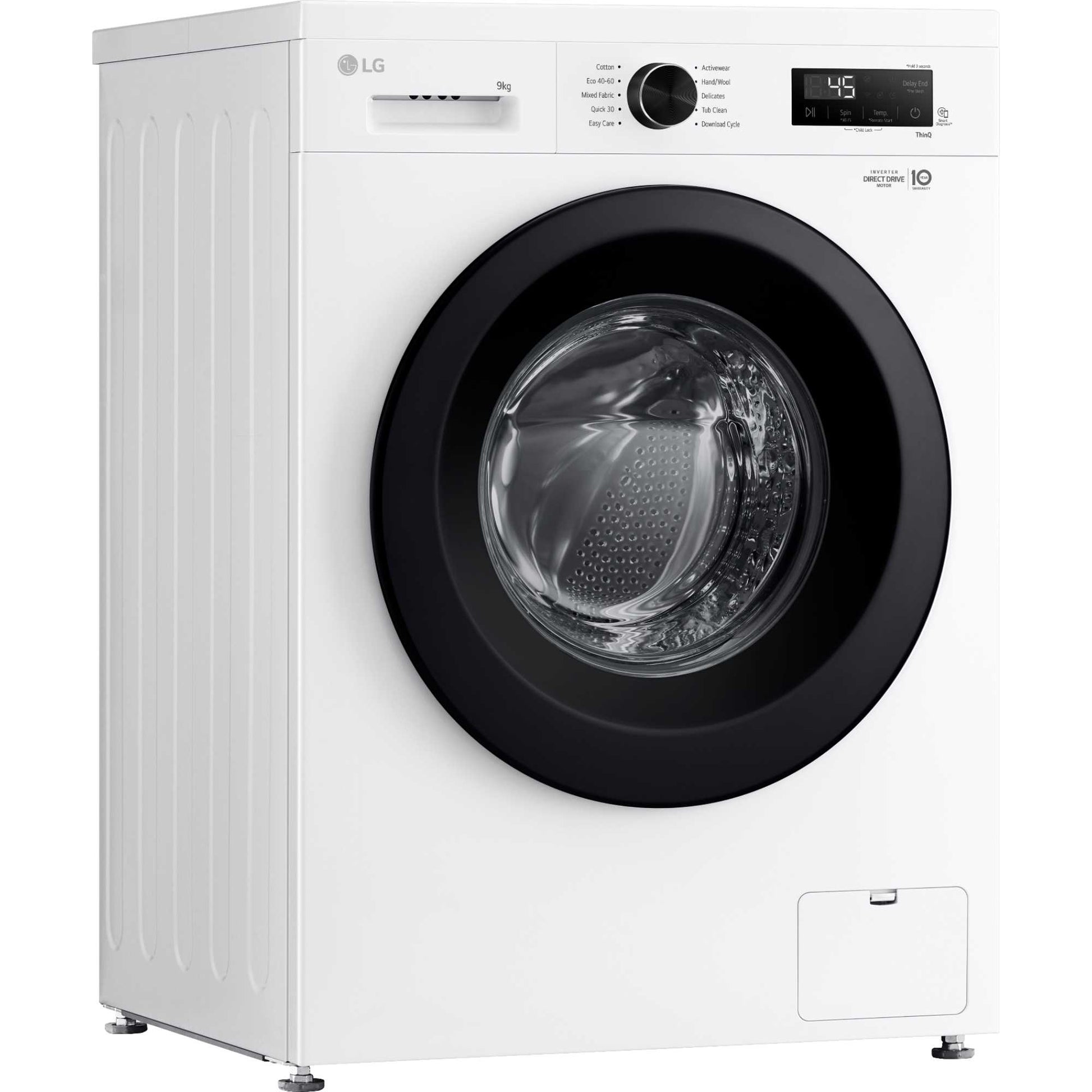 LG Series 2 Direct Drive 9kg 1400rpm Washing Machine - F4X1009NWK