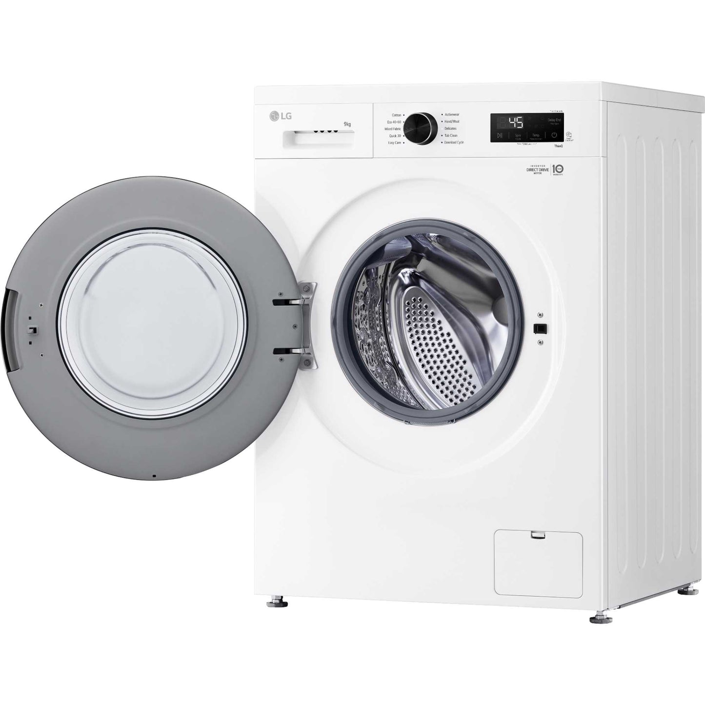 LG Series 2 Direct Drive 9kg 1400rpm Washing Machine - F4X1009NWK