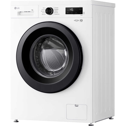 LG Series 2 Direct Drive 9kg 1400rpm Washing Machine - F4X1009NWK