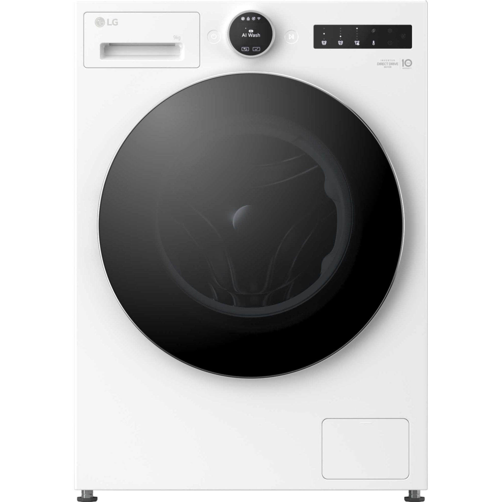 LG Series 9 AI Direct Drive 9kg 1400rpm Washing Machine - F4X9009TWC