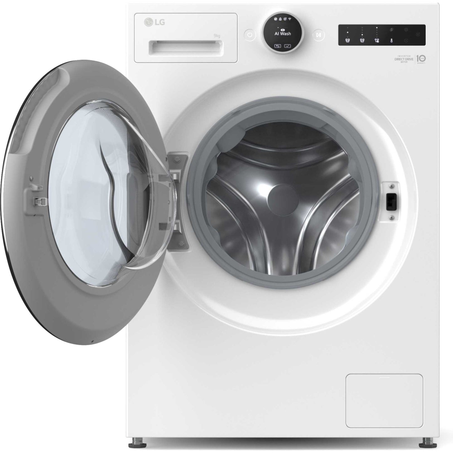 LG Series 9 AI Direct Drive 9kg 1400rpm Washing Machine - F4X9009TWC
