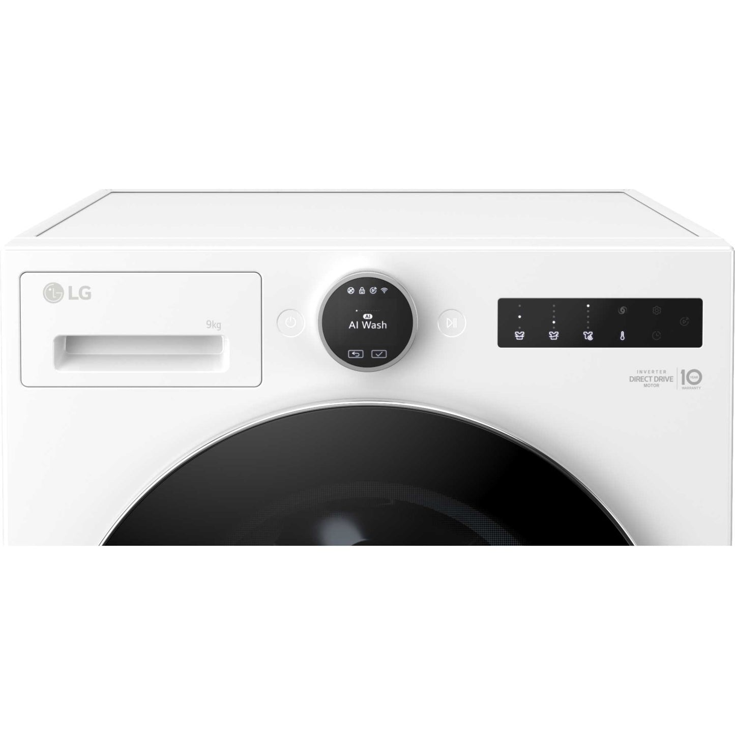 LG Series 9 AI Direct Drive 9kg 1400rpm Washing Machine - F4X9009TWC