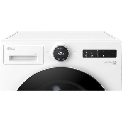 LG Series 9 AI Direct Drive 9kg 1400rpm Washing Machine - F4X9009TWC