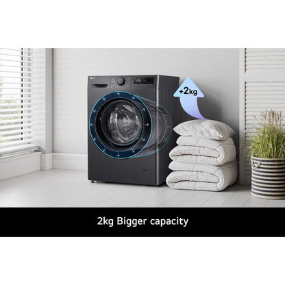 LG Series 4 AI Direct Drive 10kg 1400rpm Washing Machine - F4Y510GBLN1