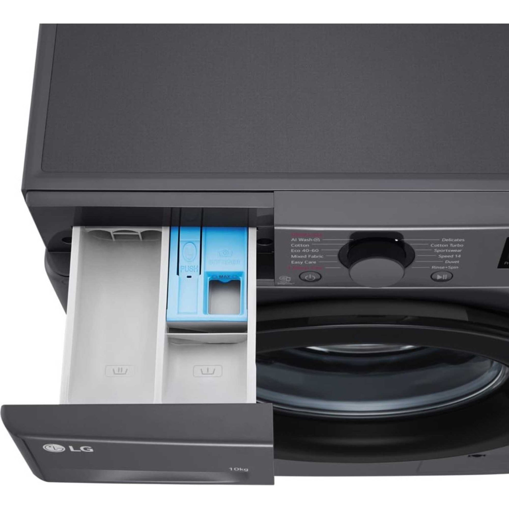 LG Series 4 AI Direct Drive 10kg 1400rpm Washing Machine - F4Y510GBLN1