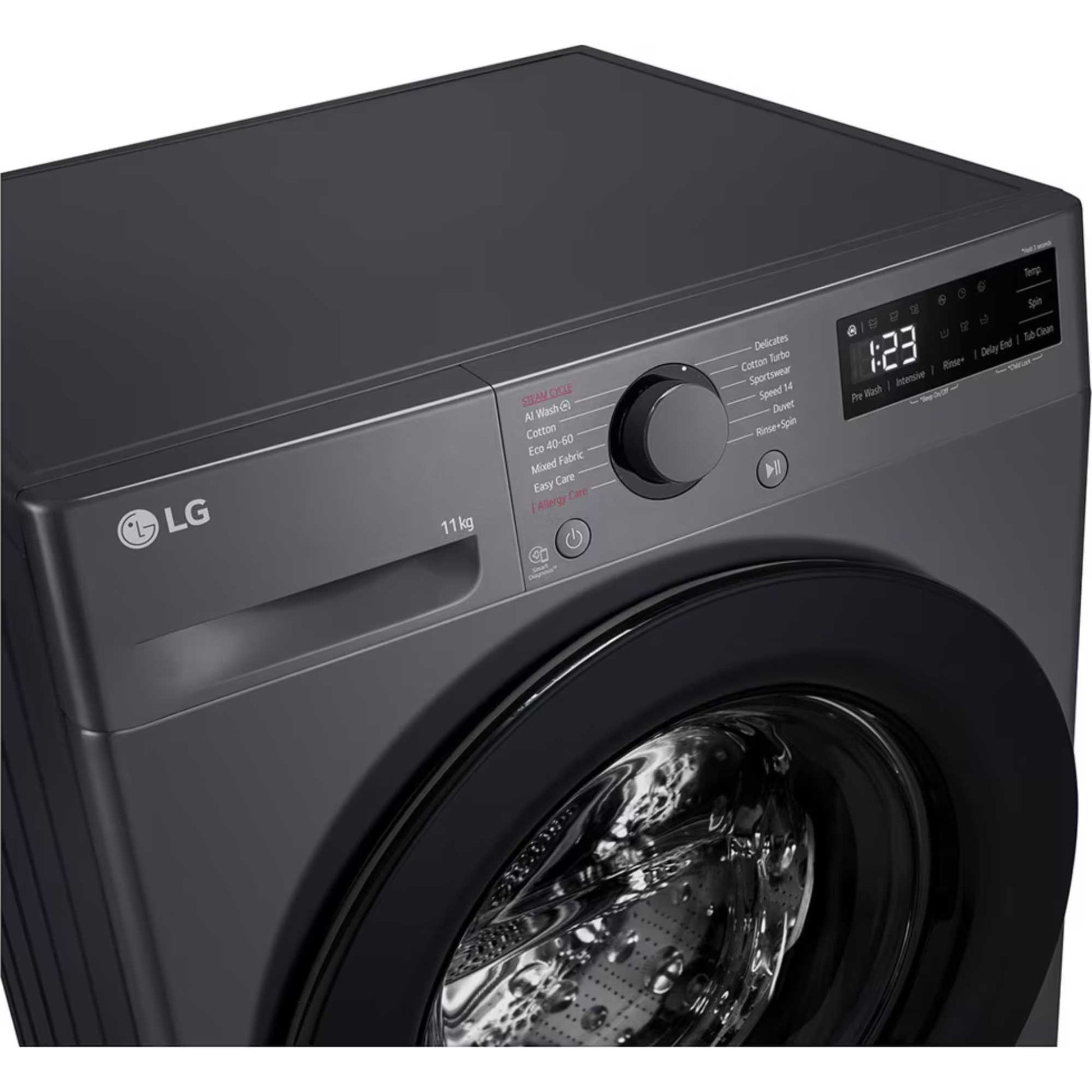 LG Series 4 AI Direct Drive 11kg 1400rpm Washing Machine - F4Y511GBLN1