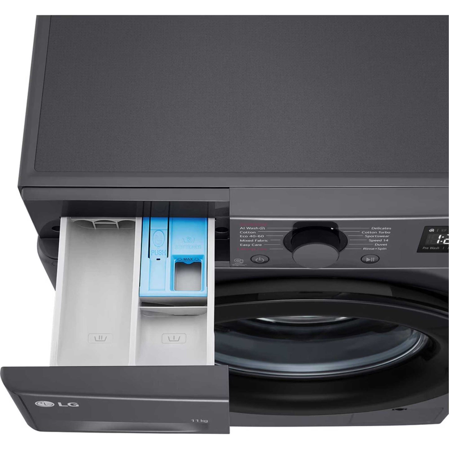 LG Series 4 AI Direct Drive 11kg 1400rpm Washing Machine - F4Y511GBLN1