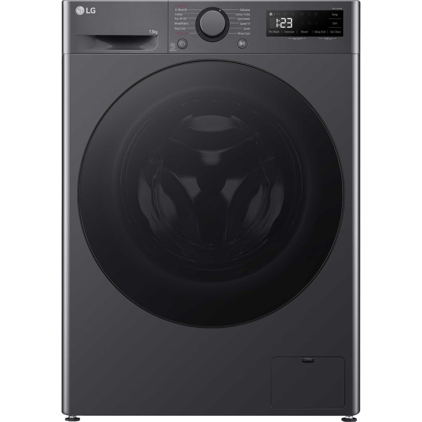 LG Series 4 AI Direct Drive 13kg 1400rpm Washing Machine - F4Y513GBLN1