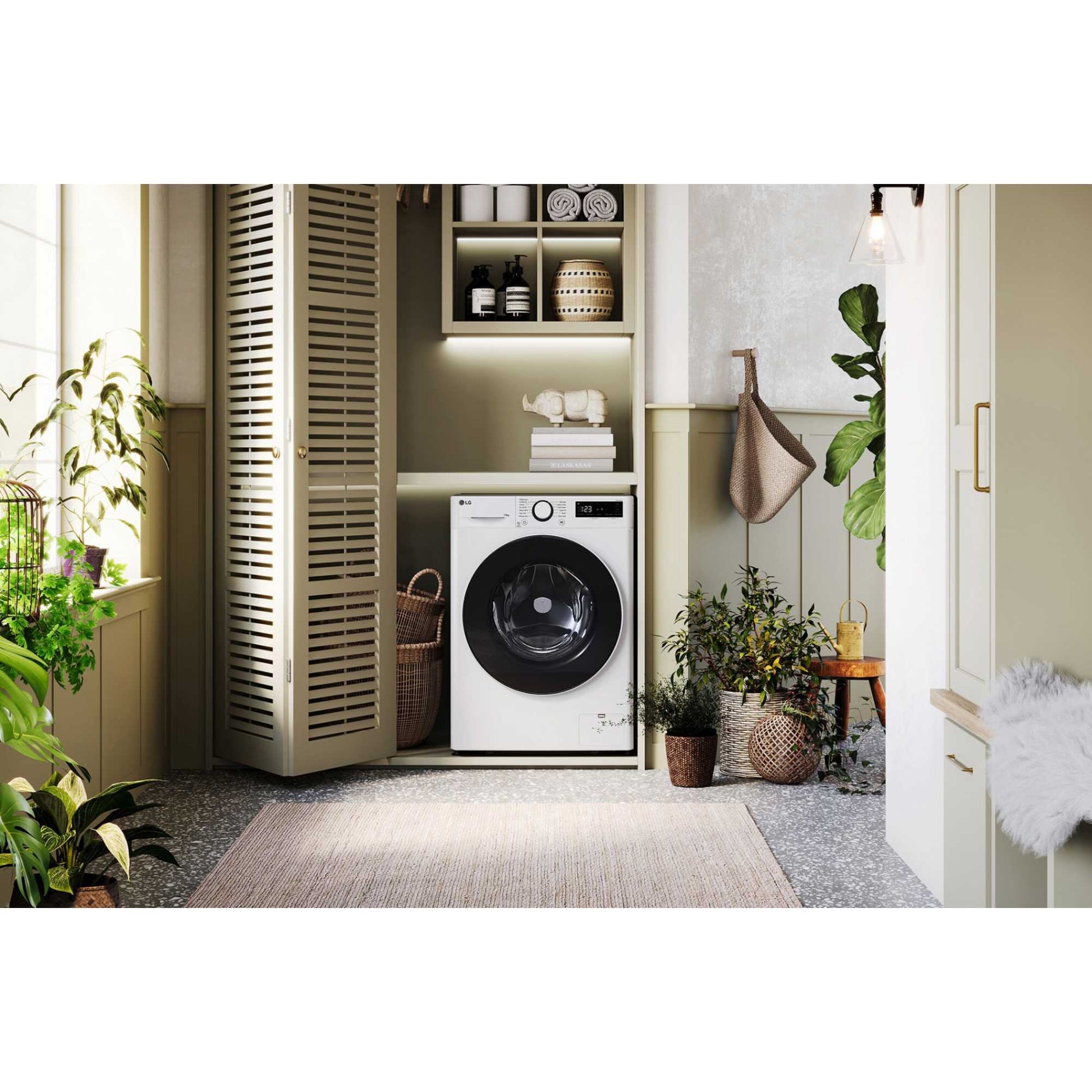 LG Series 4 AI Direct Drive 13kg 1400rpm Washing Machine - F4Y513WWLN1