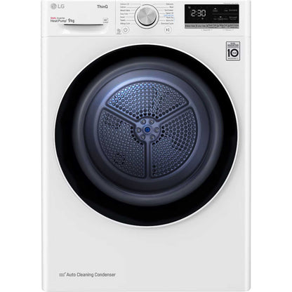 LG DUAL Inverter 9kg Heat Pump Tumble Dryer - FDV709W