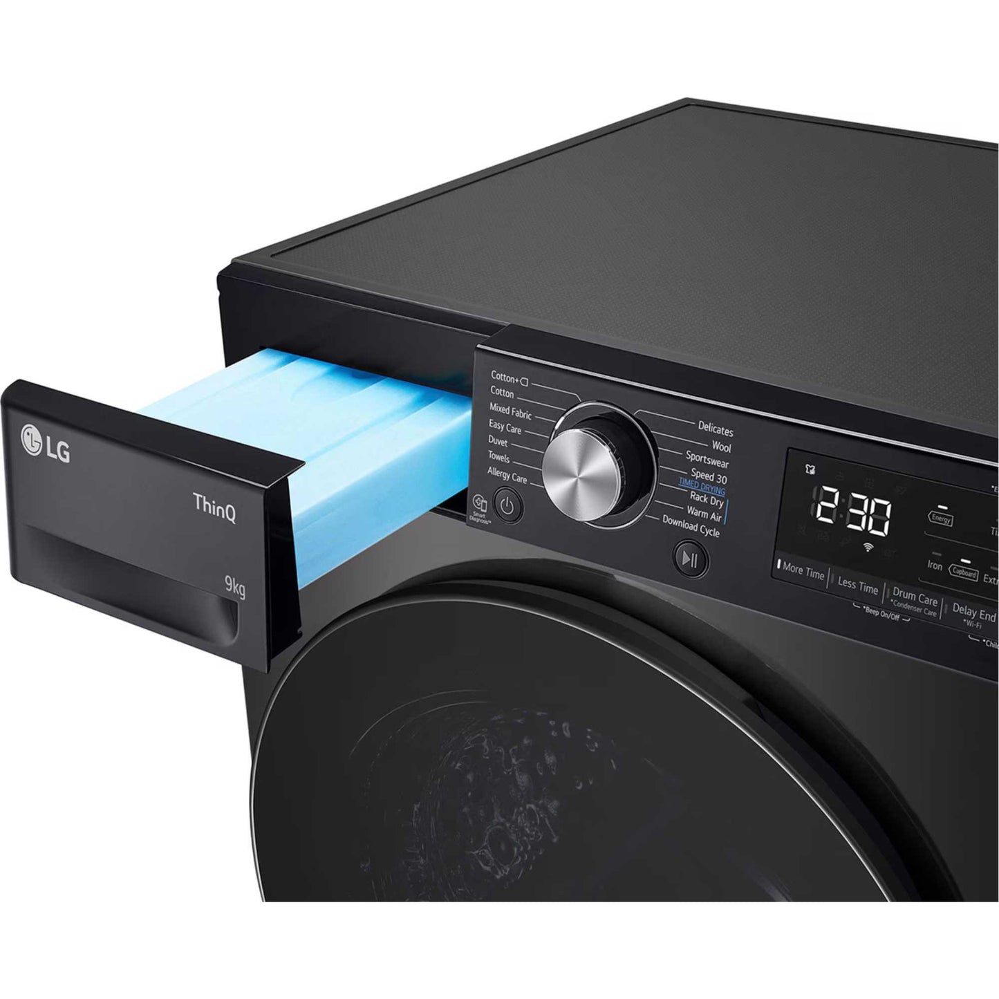 LG DUAL Inverter 9kg Heat Pump Tumble Dryer - FDV909BN