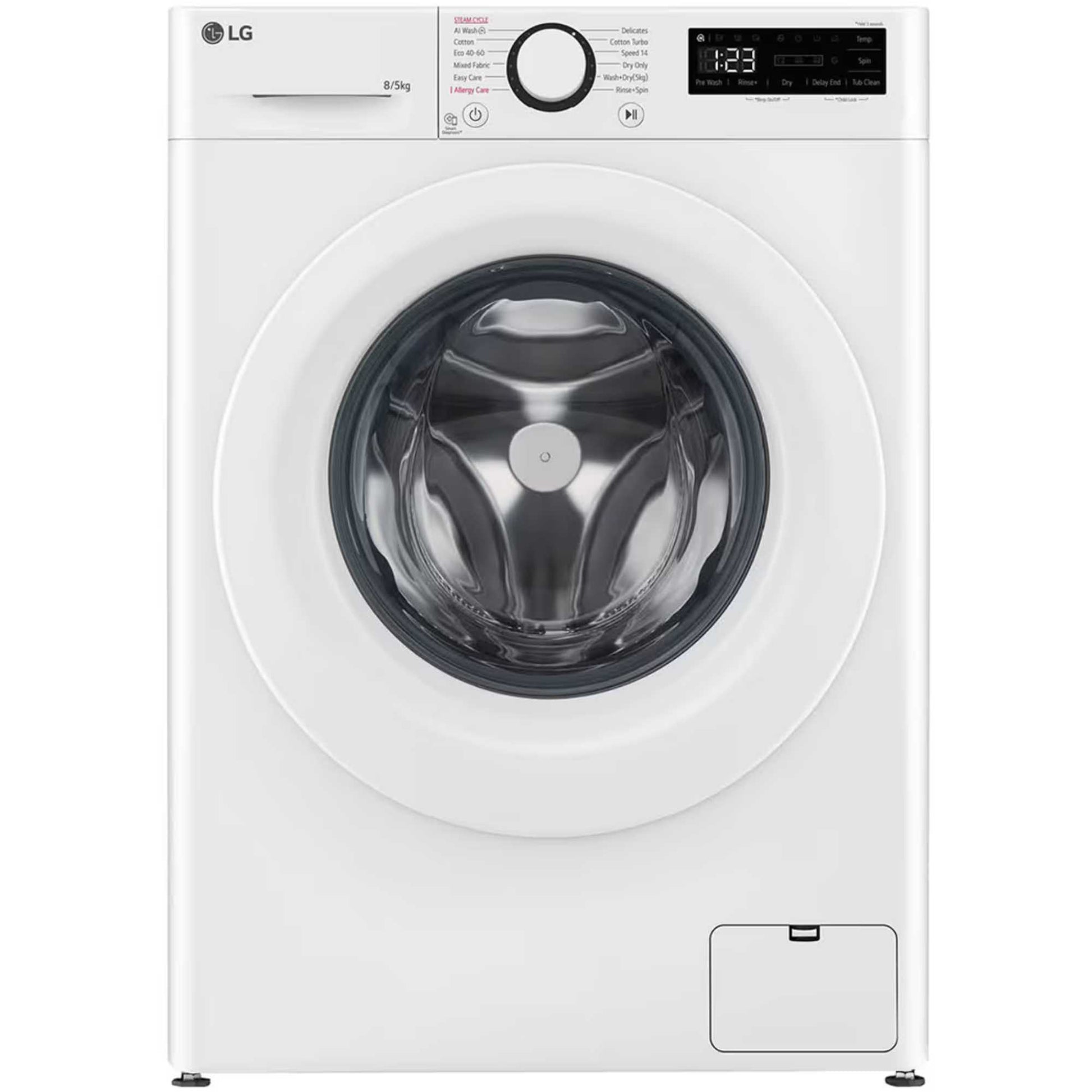 LG Series 3 Counter-Depth MAX 8kg Wash 5kg Dry 1200rpm Washer Dryer - FWY385WWLN1
