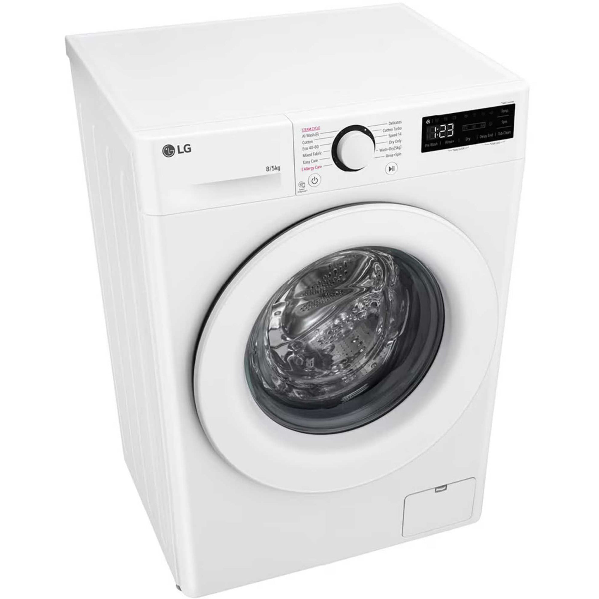 LG Series 3 Counter-Depth MAX 8kg Wash 5kg Dry 1200rpm Washer Dryer - FWY385WWLN1