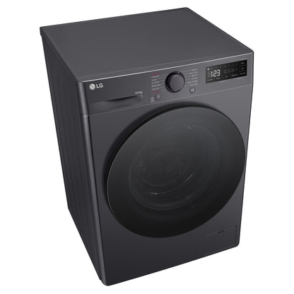 LG Series 4 AI Direct Drive10kg Wash 6kg Dry 1400rpm Washer Dryer - FWY606GBLN1