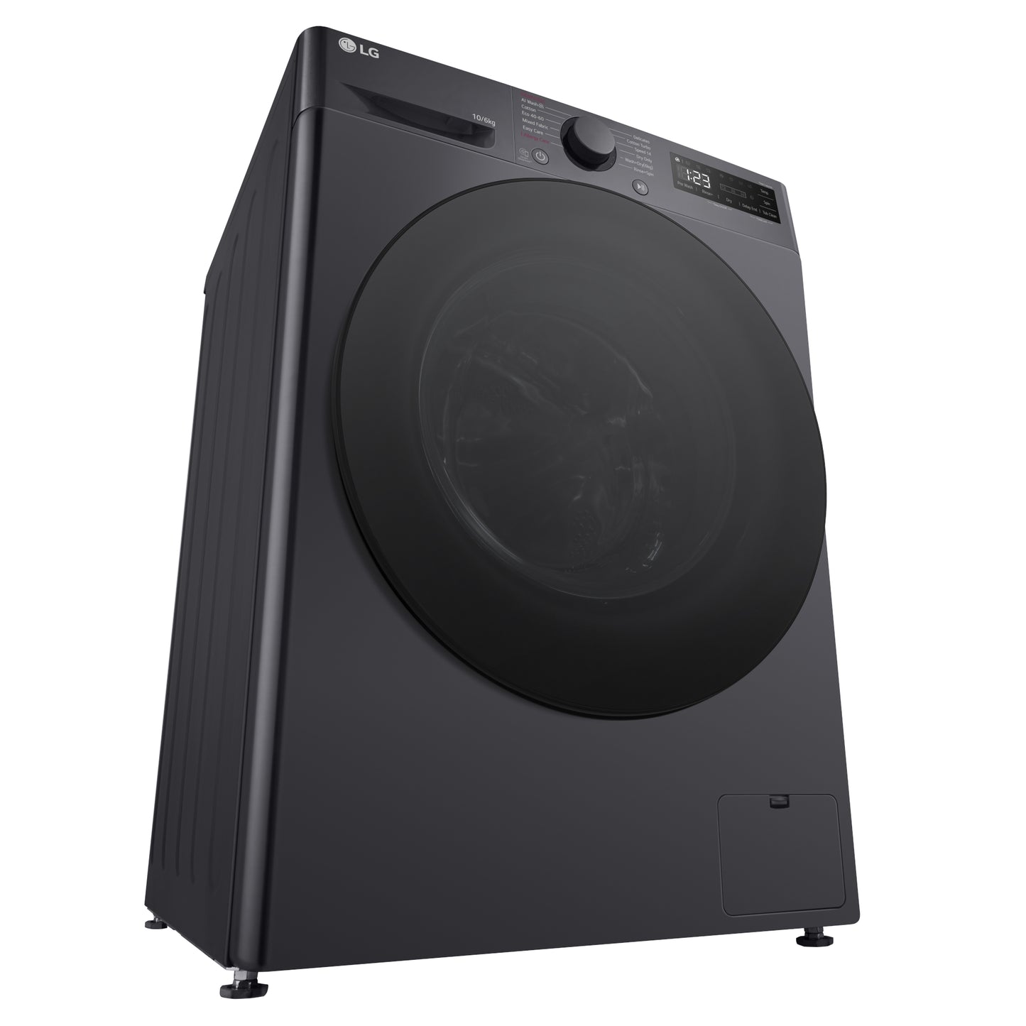 LG Series 4 AI Direct Drive10kg Wash 6kg Dry 1400rpm Washer Dryer - FWY606GBLN1