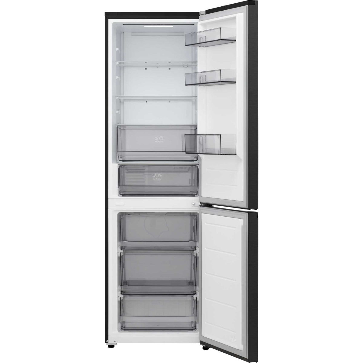 LG Fit & Max Fridge Freezer 60/40 Total No Frost - Black - GBBSJ10EEP