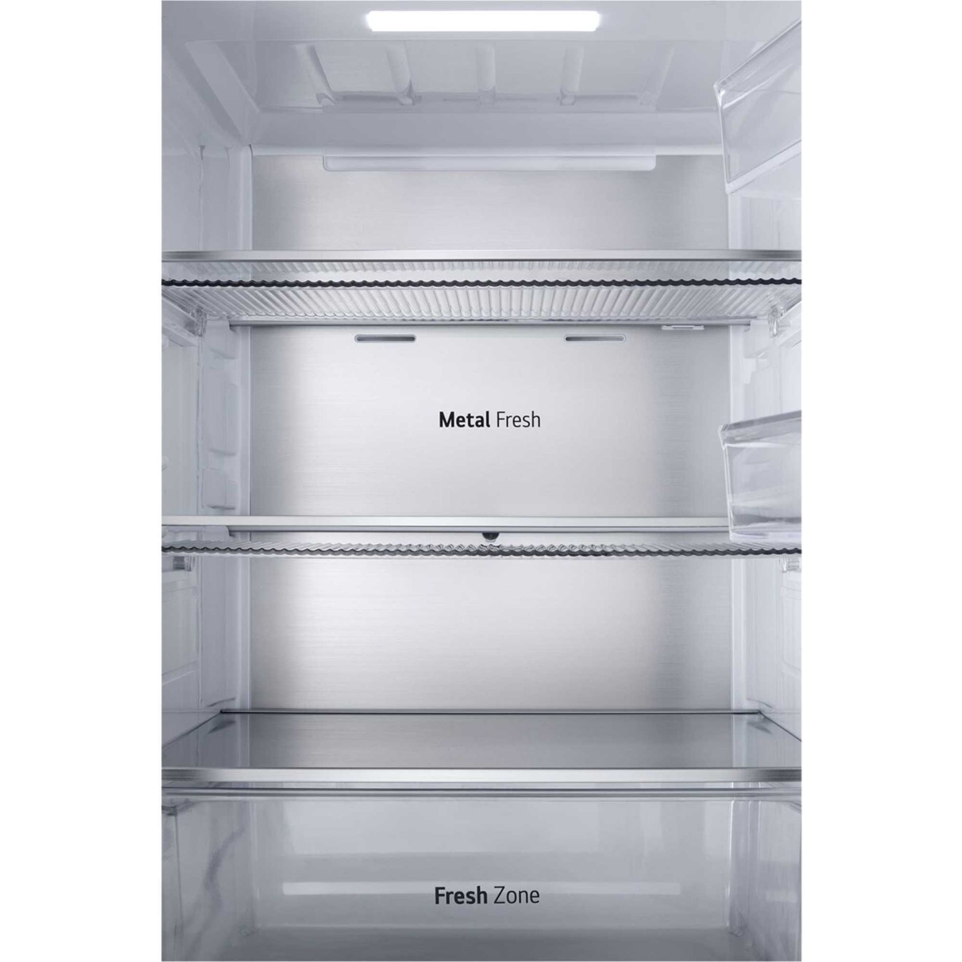 LG InstaView Fridge Freezer 60/40 Total No Frost - Essence Black Steel - GBG7190CEV