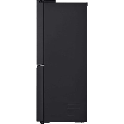 LG NatureFRESH American Style Fridge Freezer 60/40 Total No Frost - Essence Black Steel - GMF960EV4E