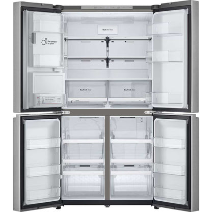 LG American Style Fridge Freezer 50/50 No Frost - Prime Silver - GML960PYFE