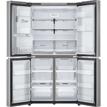 LG American Style Fridge Freezer 50/50 No Frost - Prime Silver - GML960PYFE