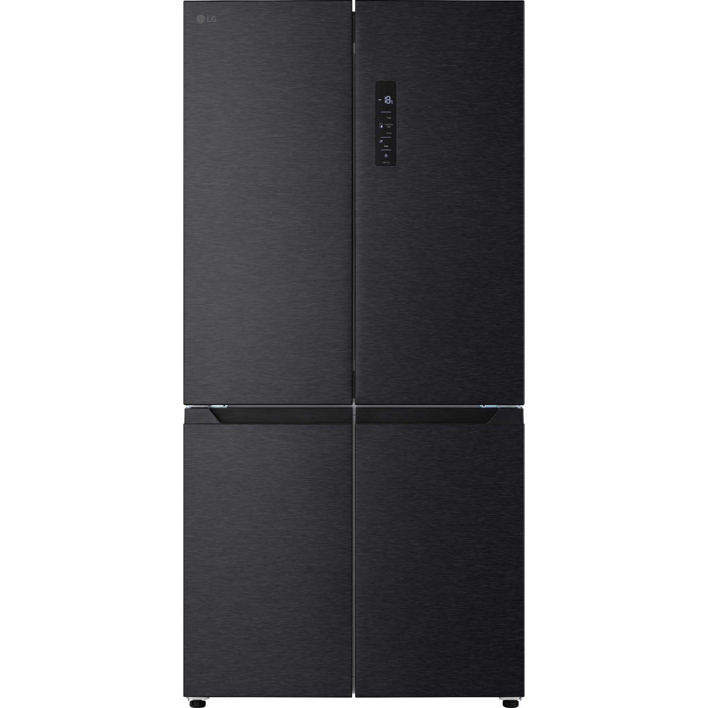 LG American Style Fridge Freezer Total No Frost - Black - GMM42ABBEH