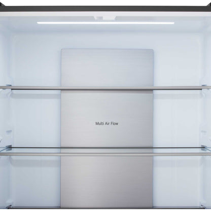 LG American Style Fridge Freezer Total No Frost - Black - GMM42ABBEH