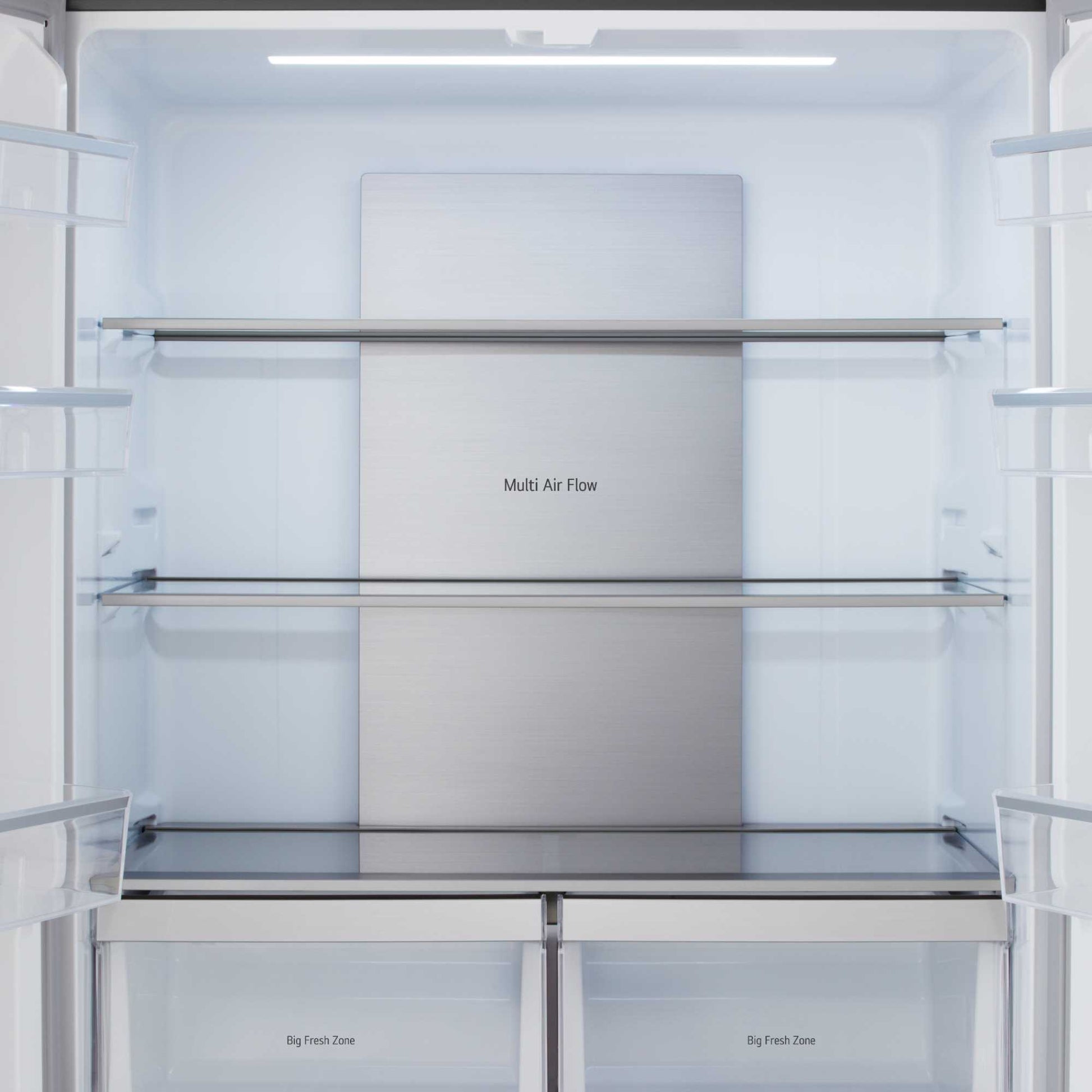 LG American Style Fridge Freezer Total No Frost - Black - GMM42ABBEH