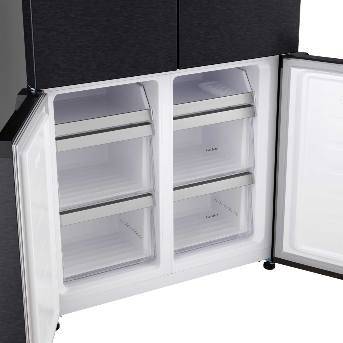 LG American Style Fridge Freezer Total No Frost - Black - GMM42ABBEH