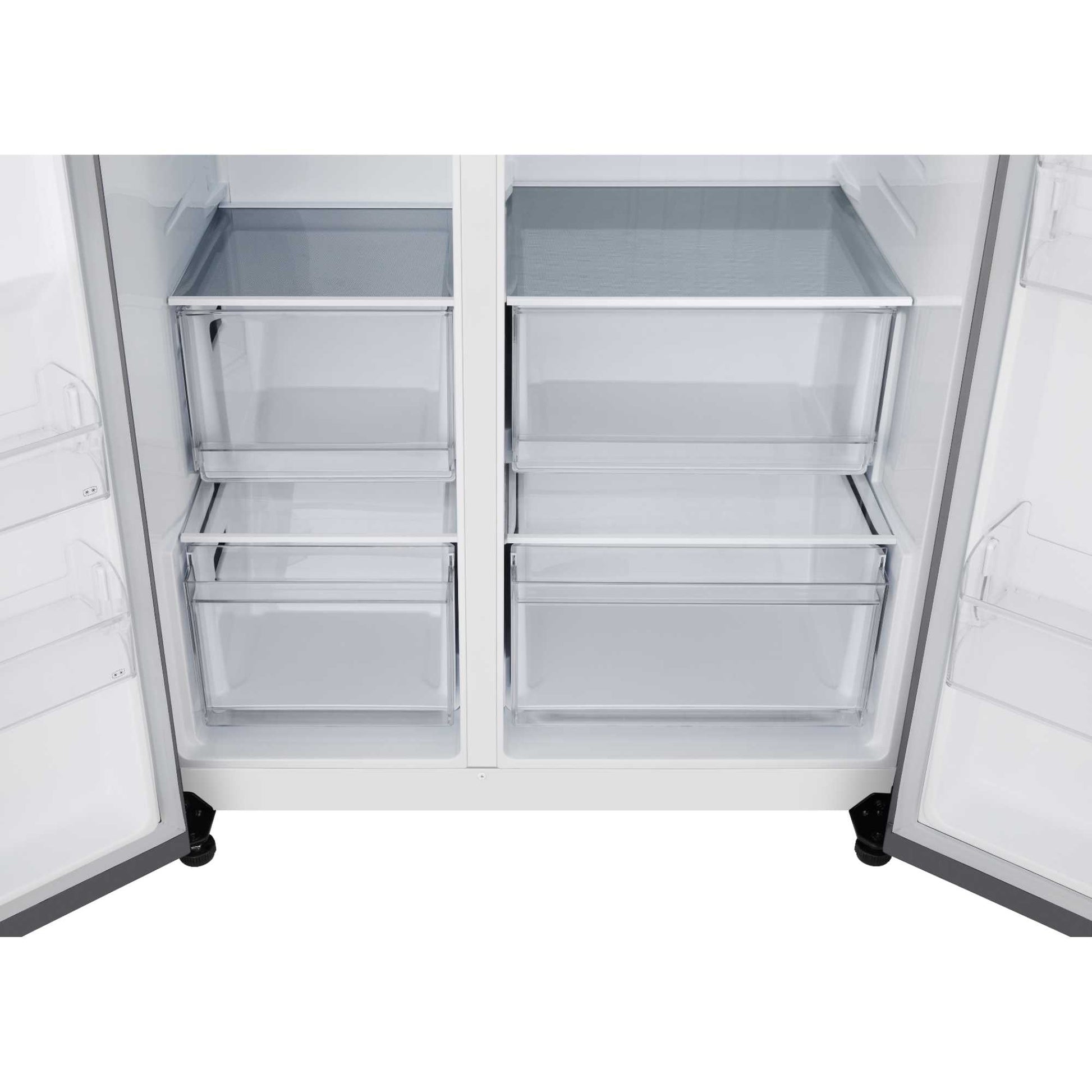LG NatureFRESH American Style Fridge Freezer 50/50 Total No Frost - Prime Silver - GSBC40PYPE