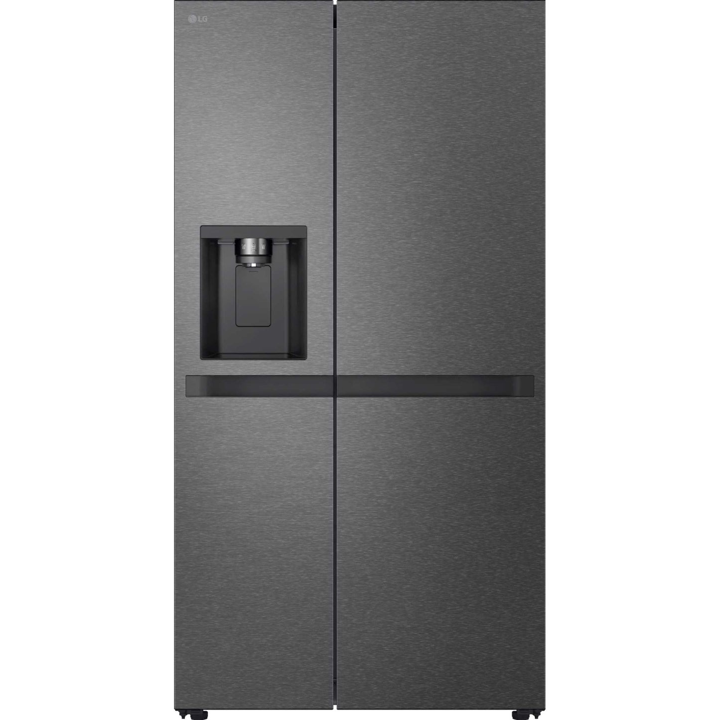 LG NatureFRESH American Style Fridge Freezer 60/40 Total No Frost - Essence Matte Black - GSLC40EPPE