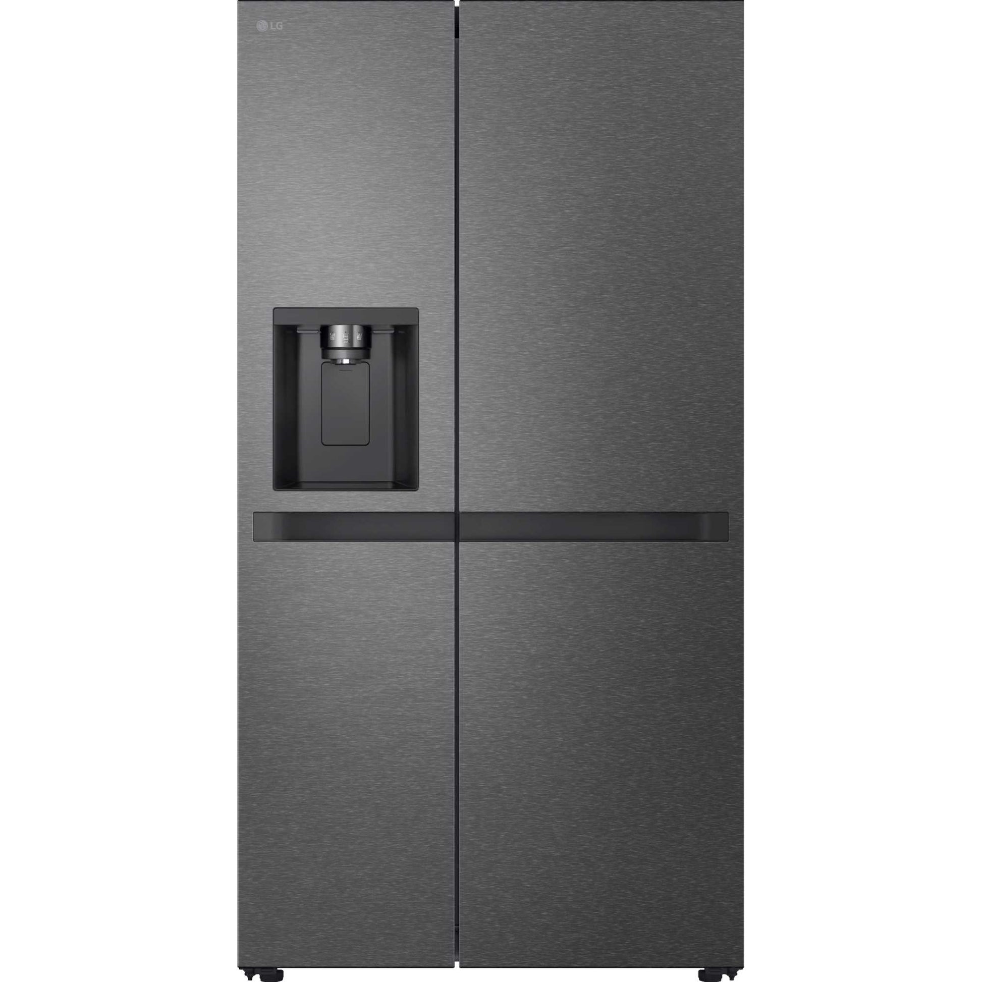 LG NatureFRESH American Style Fridge Freezer 60/40 Total No Frost - Essence Matte Black - GSLC40EPPE