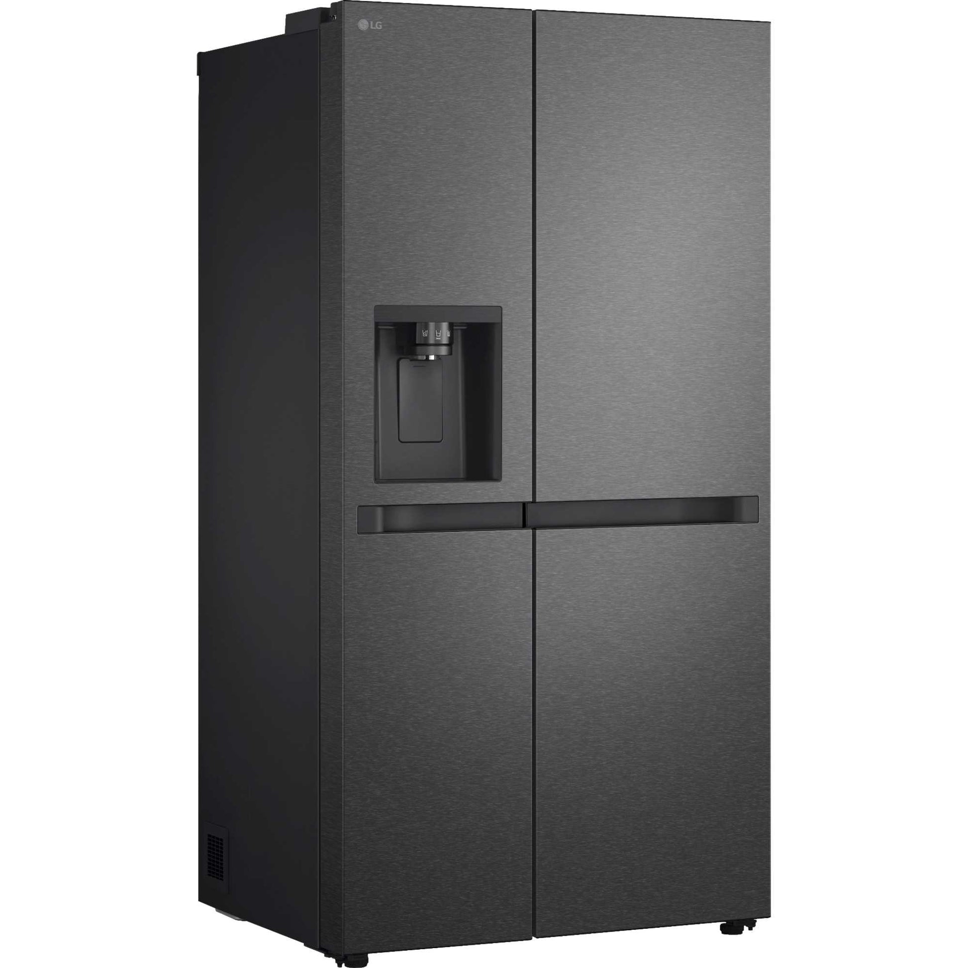 LG NatureFRESH American Style Fridge Freezer 60/40 Total No Frost - Essence Matte Black - GSLC40EPPE