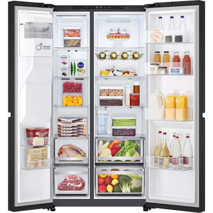 LG NatureFRESH American Fridge Freezer 50/50 Total No Frost - GSLE81EPBD