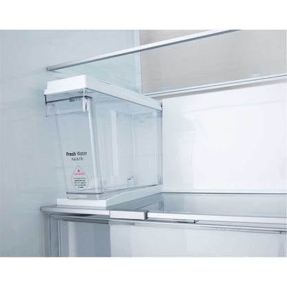 LG NatureFRESH American Style Fridge Freezer 50/50 Total No Frost - Prime Silver - GSLE81EPBD