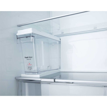 LG InstaView American Style Fridge Freezer 60/40 Total No Frost - Silver - GSXE81PYBE