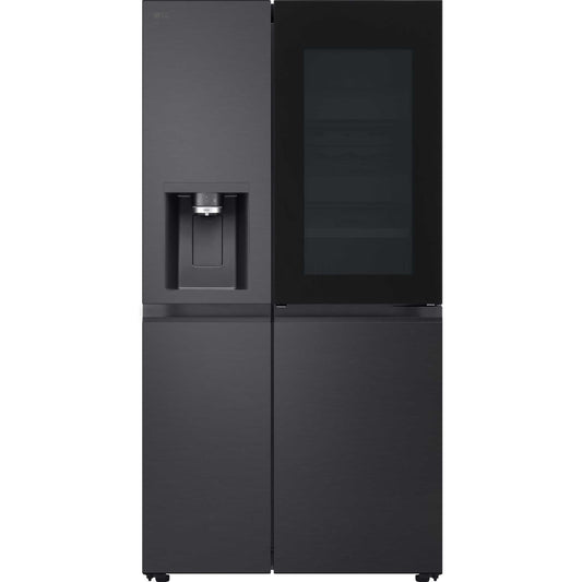 LG InstaView American Style Fridge Freezer 60/40 No Frost - Prime Silver - GSXE91EVAD