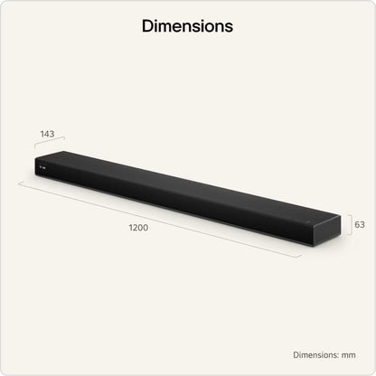 LG Sound Suite H7 All-in-One Soundbar 9.1.6 Spatial Sound - Black