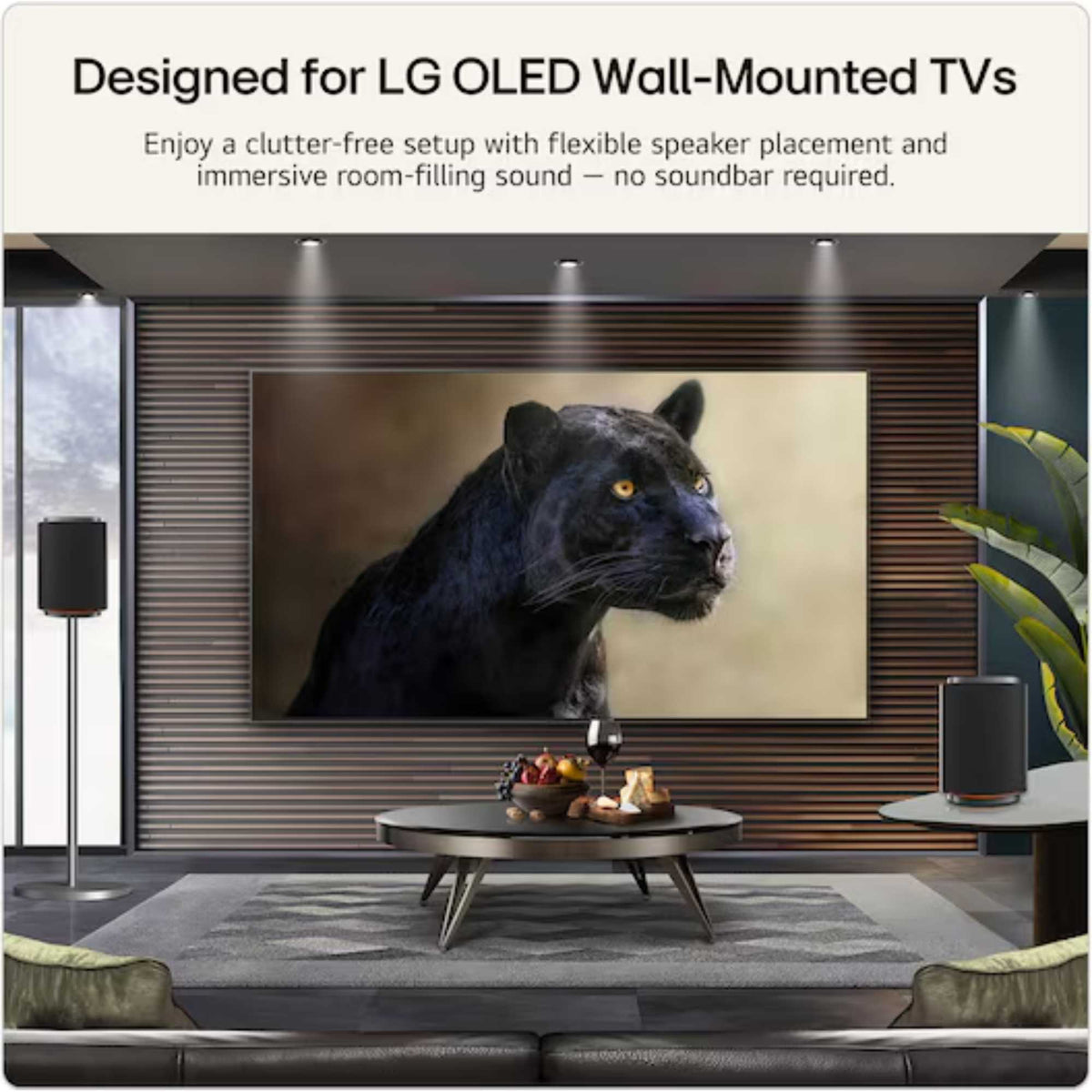 LG Sound Suite M5 Wireless Speaker Dolby Atmos FlexConnect - Black