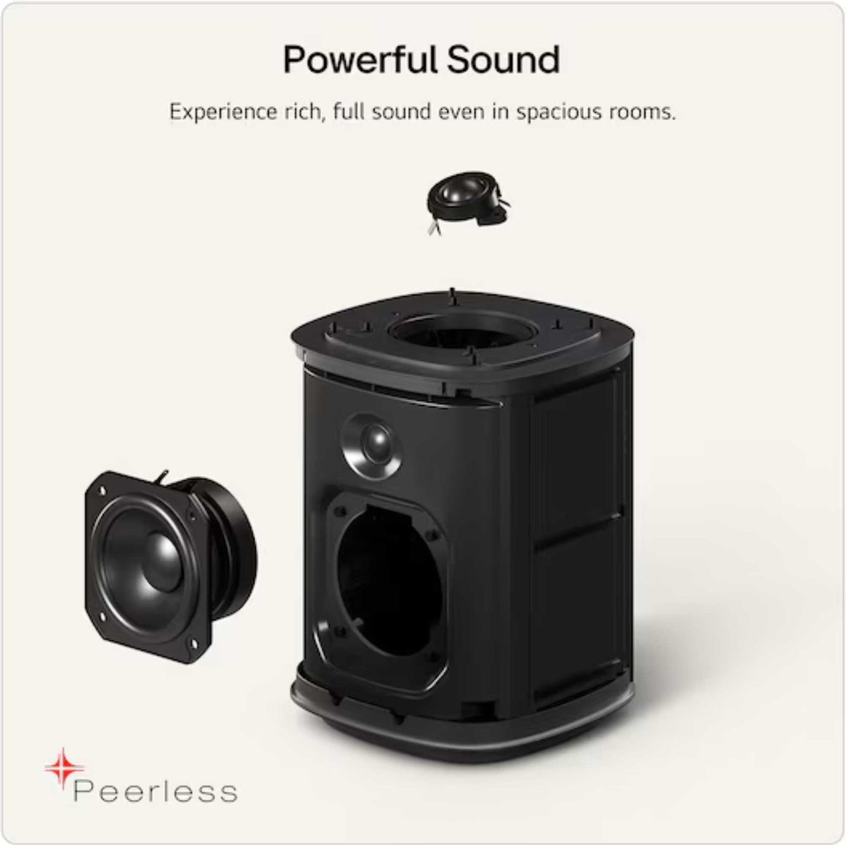 LG Sound Suite M5 Wireless Speaker Dolby Atmos FlexConnect - Black