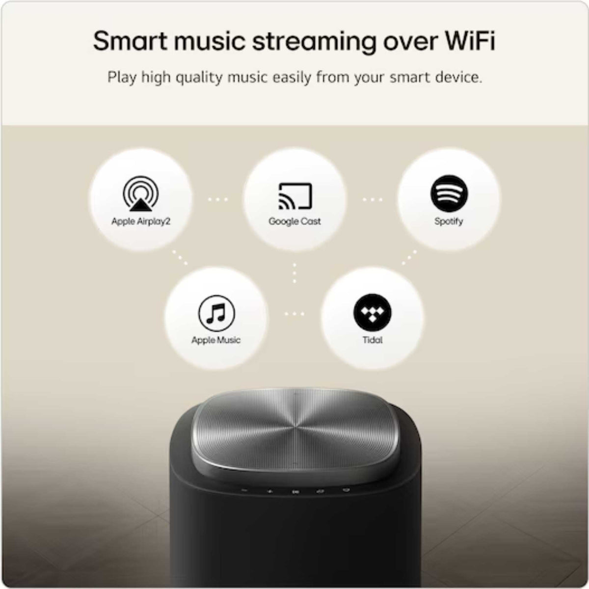 LG Sound Suite M5 Wireless Speaker Dolby Atmos FlexConnect - Black