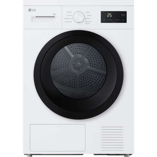 LG Series 2 8kg Heat Pump Tumble Dryer - RHA1008NWK