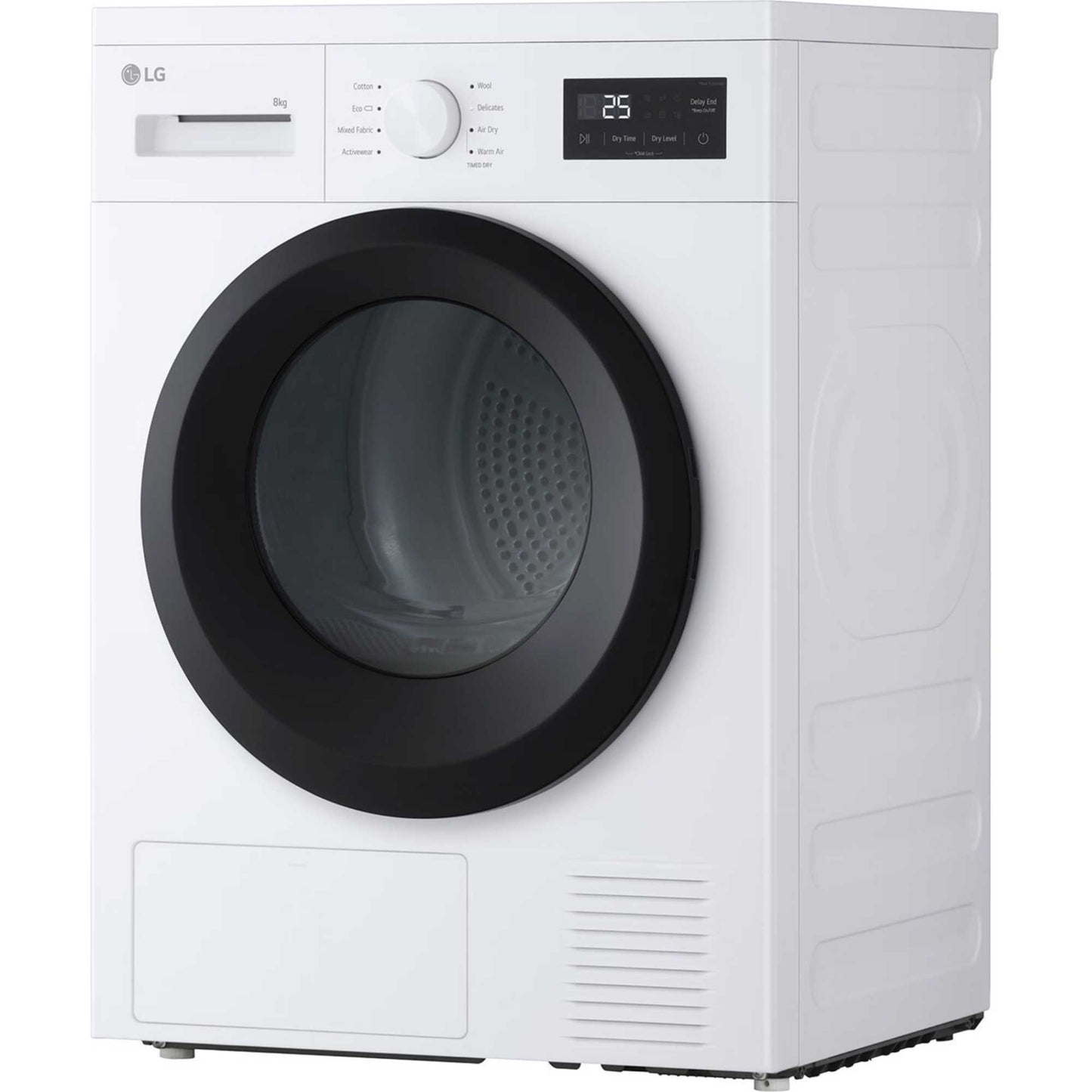 LG Series 2 8kg Heat Pump Tumble Dryer - RHA1008NWK