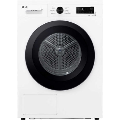 LG Series 2 ThinQ 9kg Heat Pump Tumble Dryer - RHX1009NWK
