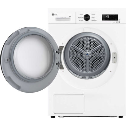 LG Series 2 ThinQ 9kg Heat Pump Tumble Dryer - RHX1009NWK